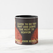 St. Cardinaal John Henry Newman Canonization Quote Mok (Midden)