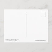 St. Cardinaal John Henry Newman katholiek Briefkaart (Achterkant)