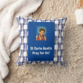 St Carlo Acutis Kussen (Deken)