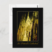 'St. Carte postale de la cathédrale de Patrick à l (Devant / Derrière)