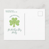 ST. Carte postale PATRICK'S DAY (Saint Paddy's Day (Dos)