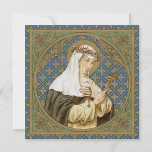 St. Catharina van Siena (BK 19) blanco wenskaart