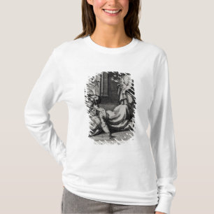 St. Catherine Exorcizing a Demon van een vrouw T-shirt