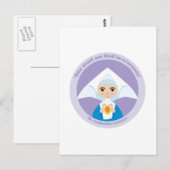 St. Catherine Laboure Briefkaart (Voorkant / Achterkant)
