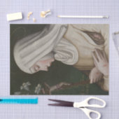 St Catherine met de Lily van Plautilla Nelli Tissuepapier (Craft)