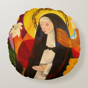 St. Catherine of Siena 2007 Rond Kussen