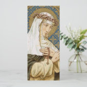 St. Catherine of Siena (BK 19) Blank Wenskaart (Staand voorkant)