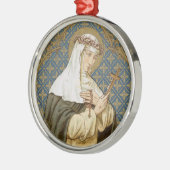 St. Catherine of Siena (BK 19) Metalen Ornament (Links)
