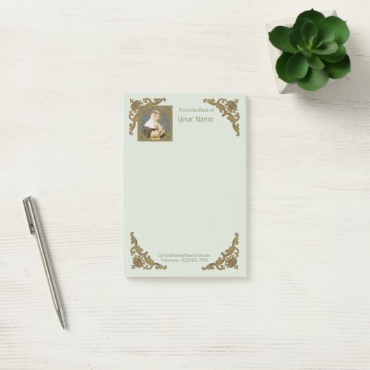 St. Catherine of Siena (BK 19) (Style 2) 4"x6" Post-it® Notes (Kantoor)