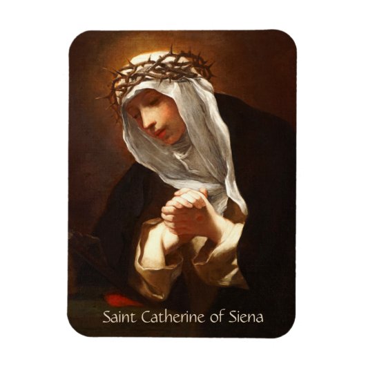 St. Catherine of Siena (Franceschini) Vertical Magneet (Verticaal)