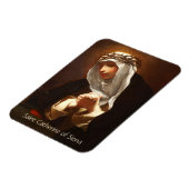 St. Catherine of Siena (Franceschini) Vertical Magneet (Linkerzijde)