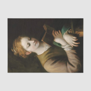 St. Catherine Reading door Correggio Tissuepapier