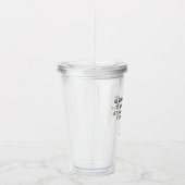St. Catherine van Sienna Quote Tumbler Acryl Drinkbeker (Rechts)