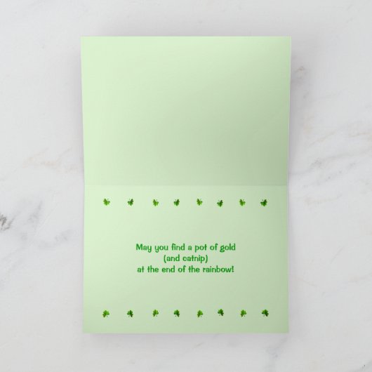 St. Catrick's Day Kaart (Binnen)