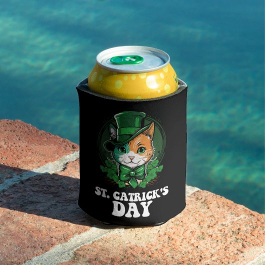 St Catricks Day Kat Liefhebbers St Patrick's Day Blikjeskoeler (Insitu Zwembad)