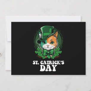 St Catricks Day Kat Liefhebbers St Patrick's Day Kaart