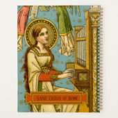 St Cecilia de Rome (détail; BNG 02) (Dos)