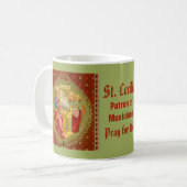 St. Cecilia de Rome (SNV 36) Café Mug 2 (Devant gauche)