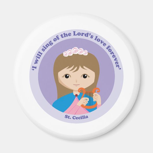 St. Cecilia Magneet (Voorkant)