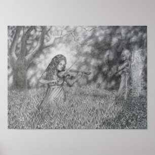 St. Cecilia UV-resistente print