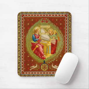St. Cecilia van Rome (SNV 36) Verticaal Muismat