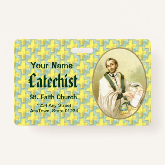 St. César de Bus (SLE 001) Badge (Voorkant)