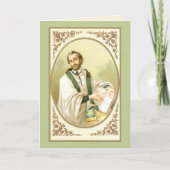 St. César de Bus (SLE 001) Carte de vœux vierge (Devant)