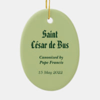 St. César de Bus (SLE 001) Ornement en céramique