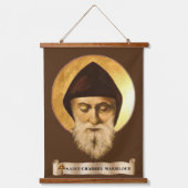 St. Charbel Makhlouf Bois Taché Tapisserie (Recto)