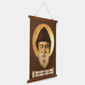 St. Charbel Makhlouf Bois Taché Tapisserie (Angulaire)