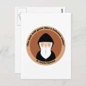 St. Charbel Makhluf Briefkaart (Voorkant / Achterkant)