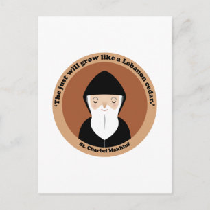 St. Charbel Makhluf Briefkaart