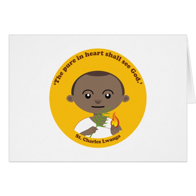 St. Charles Lwanga (Devant horizontal)