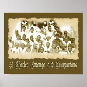 ST CHARLES LWANGA EN COMPANES POSTER