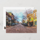 St Charles Main St Painterly Briefkaart (Voorkant / Achterkant)