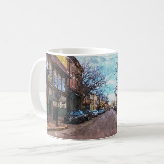 St Charles Main St Painterly Coffee Mug (Devant gauche)