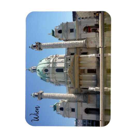 st charles wien magneet (Verticaal)