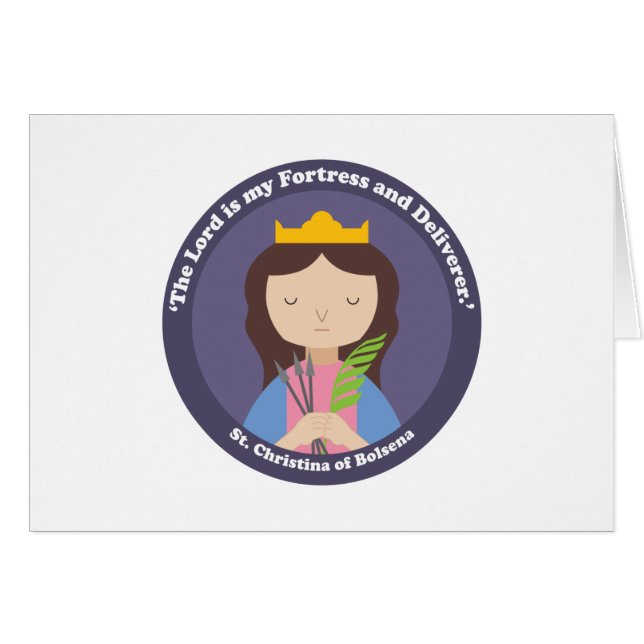 St Christina de Bolsena (Devant horizontal)