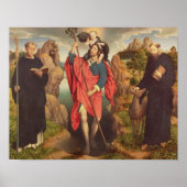St. Christopher , 1484 Poster (Voorkant)