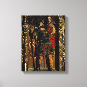 St. Christopher, 1597 Canvas Afdruk