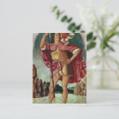 St. Christopher Briefkaart (Staand voorkant)