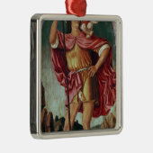 St. Christopher Metalen Ornament (Rechts)