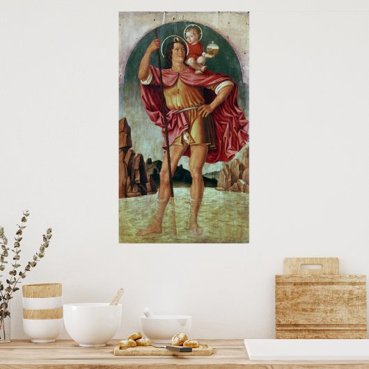 St. Christopher Poster (Keuken)