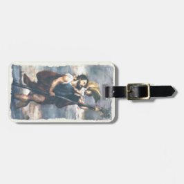 St. Christopher Safe Travel Label! Naam toevoegen  Bagagelabel