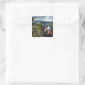 St. Christopher Vierkante Sticker (Tas)
