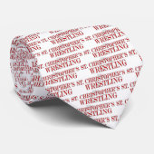 St. Christopher's Wrestling Stropdas (Opgerold)