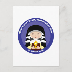St. Clare of Assisi Briefkaart