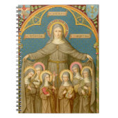 St. Clare of Assisi & Nuns (SAU 027) (Stijl 1) Notitieboek (Voorkant)