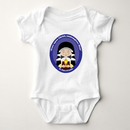St. Clare of Assisi Romper (Voorkant)