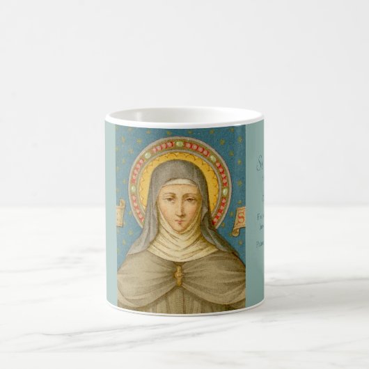 St. Clare of Assisi (SAU 027) Coffee Mok 1 (Center)